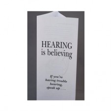 HEARING IS BELIEVING EARWAX REMOVAL PATIENT BROCHURE (EACH)