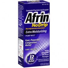 Afrin No Drip Extra Moisturizing Nasal Spray (15ml bottle)