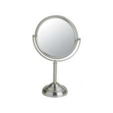 Table Top Two-Sided Pedestal Mirror, 5X Magnification (JP916C)