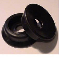 Supra-Aural Earphone Cushion Set - Regular Size, Black (pair)