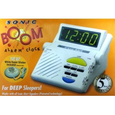 Sonic Boom Classic Alarm Clock w/ Shaker