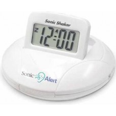 Sonic Shaker Portable Alarm Clock
