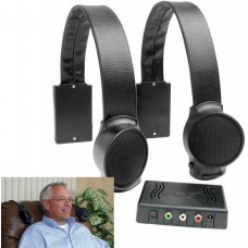 Audio Fox Black TV Listening Speaker System