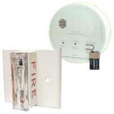 Gentex GN-503F Hard Wired T3 Smoke/T4 Carbon Monoxide Photoelectric Alarm with Ceiling Strobe