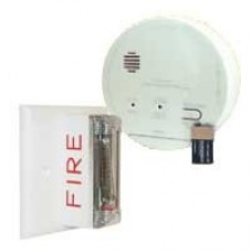 Gentex GN-503F Hard Wired T3 Smoke/T4 Carbon Monoxide Photoelectric Alarm with Wall Strobe