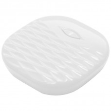 Amplifyze TCL Pulse White Bluetooth Vibrating Bed Shaker and Sound Alarm for Amplicom