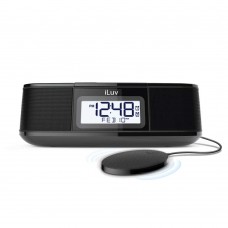iLuv TimeShaker Micro Vibrating Alarm Clock - Black