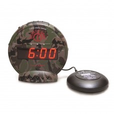 Sonic Alert Bunker Bomb SBC575SS Vibrating Alarm Clock